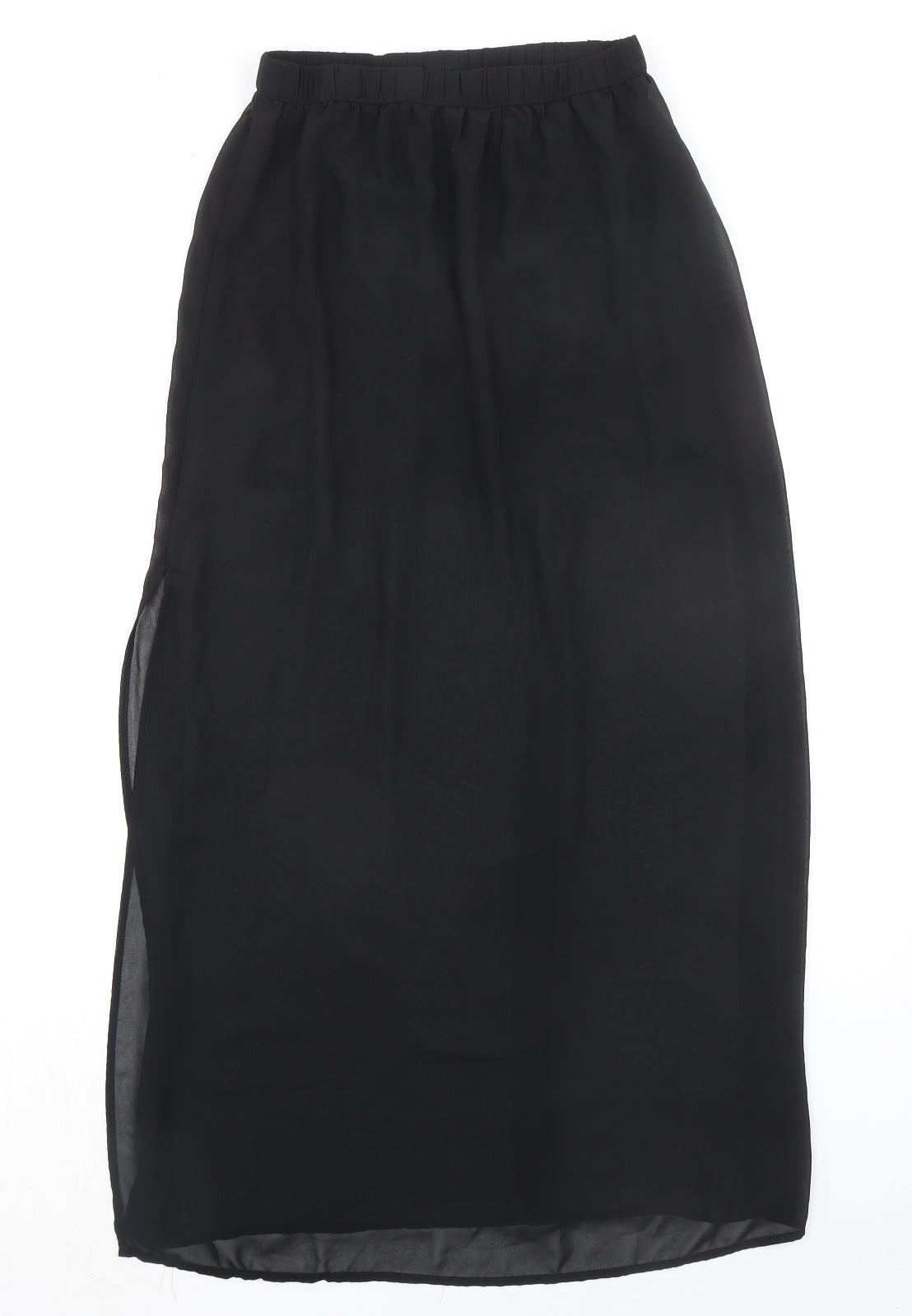 Divided by H&M Womens Black Polyester Maxi Skirt Size S