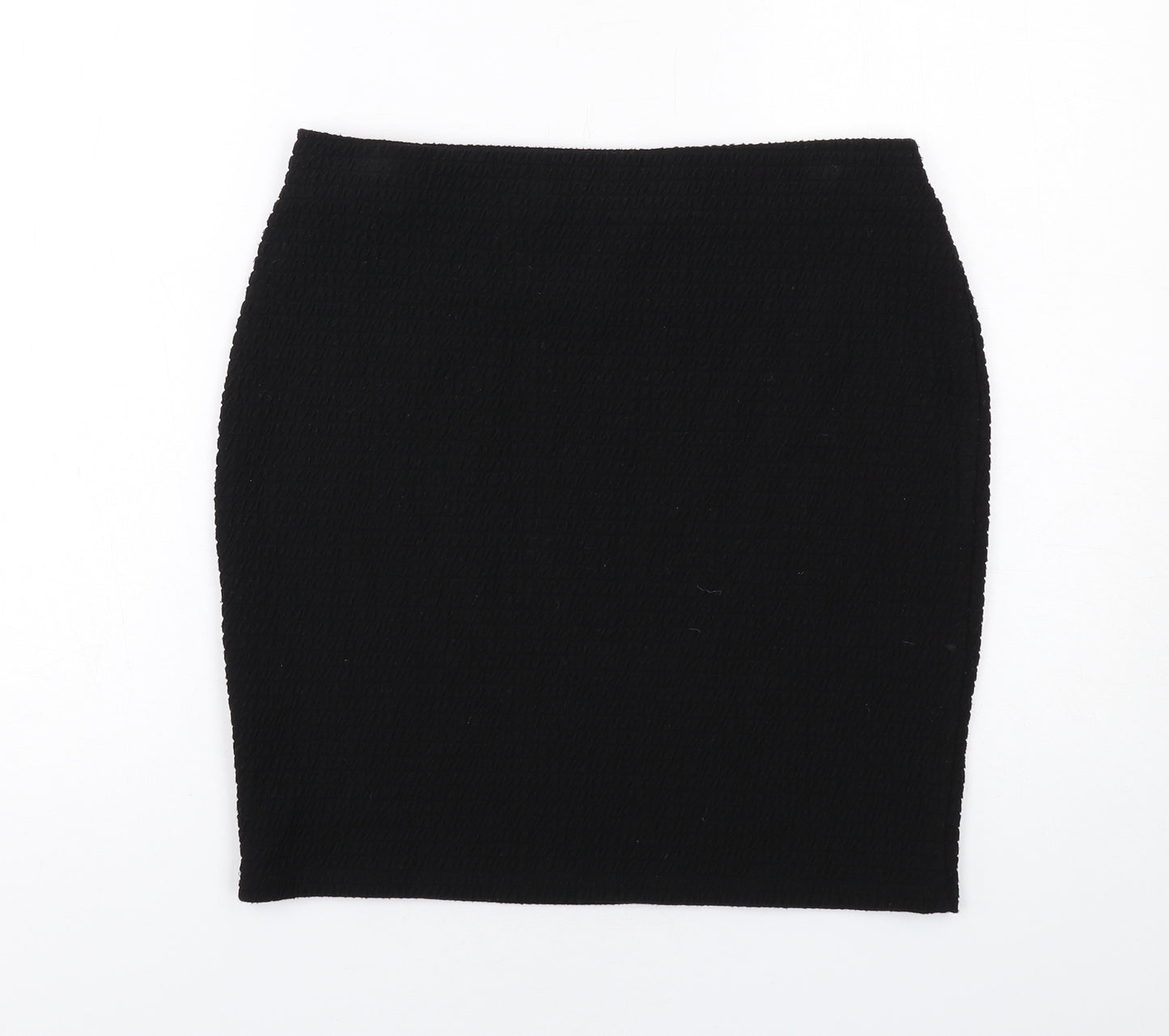 Marks and Spencer Womens Black Polyester Bandage Skirt Size 12