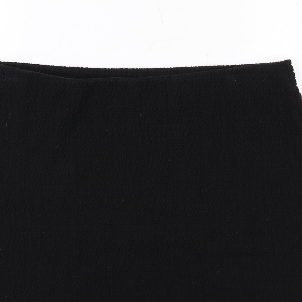 Marks and Spencer Womens Black Polyester Bandage Skirt Size 12