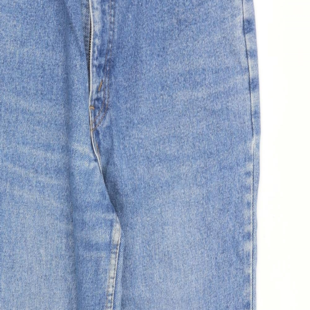 Levi's Mens Blue Cotton Tapered Jeans Size 32 in L28 in Regular Zip