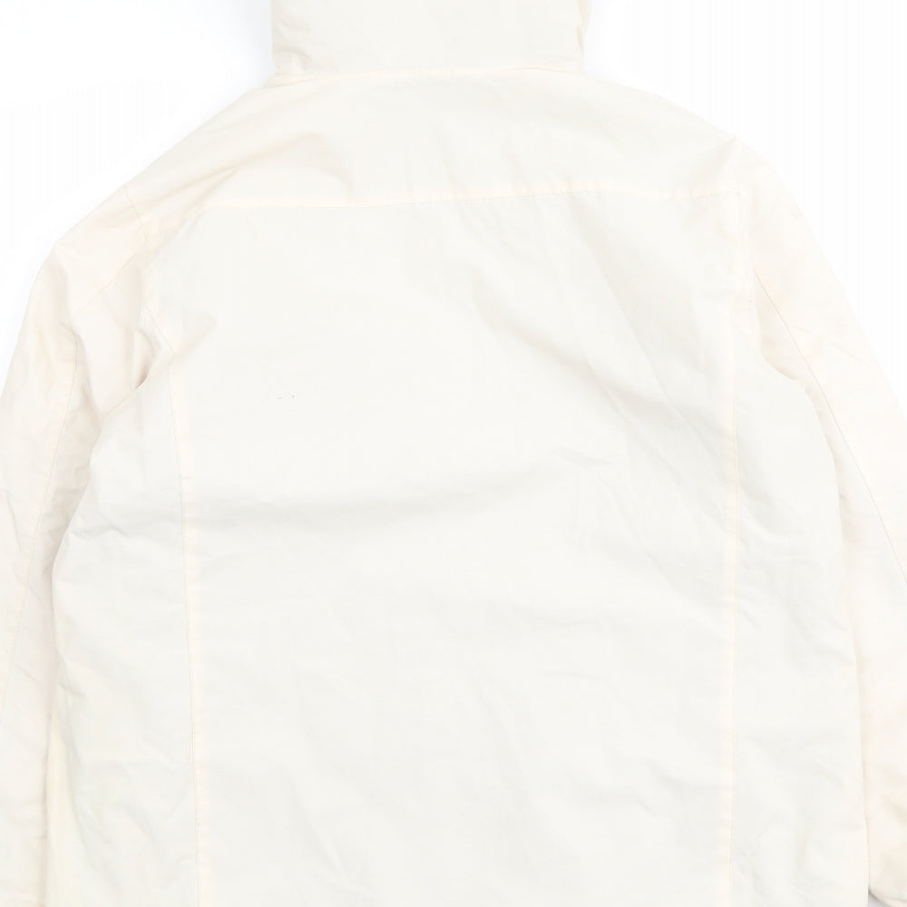 Henri Lloyd Womens Beige Windbreaker Jacket Size 12 Zip