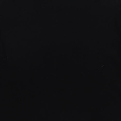 Joella Di Marco Womens Black V-Neck Acrylic Cardigan Jumper Size L