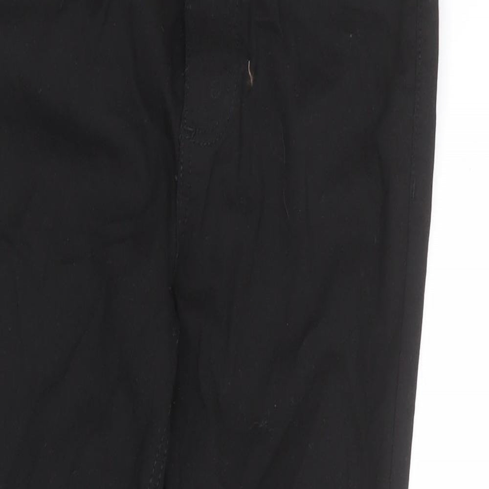 New Look Womens Black Cotton Skinny Jeans Size 8 L25 in Regular Zip