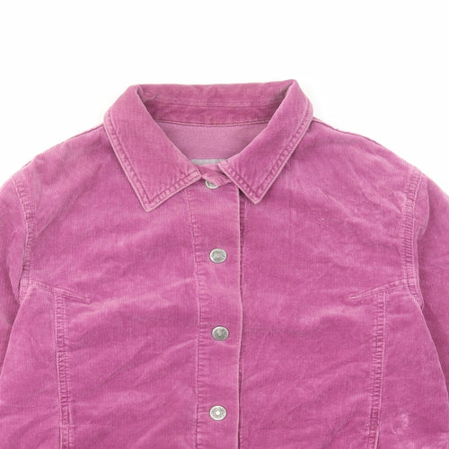 Per Una Womens Purple Jacket Size 14 Button