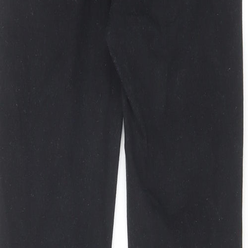 New Look Womens Black Cotton Jegging Jeans Size 8 L26 in Regular
