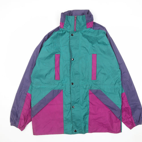 Regatta Womens Multicoloured Geometric Jacket Size L Zip