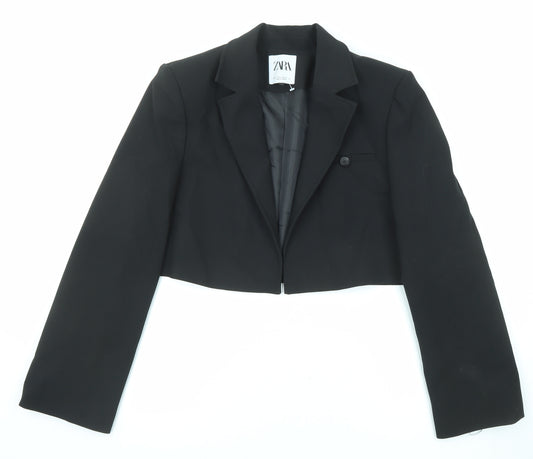 Zara Womens Black Jacket Blazer Size S