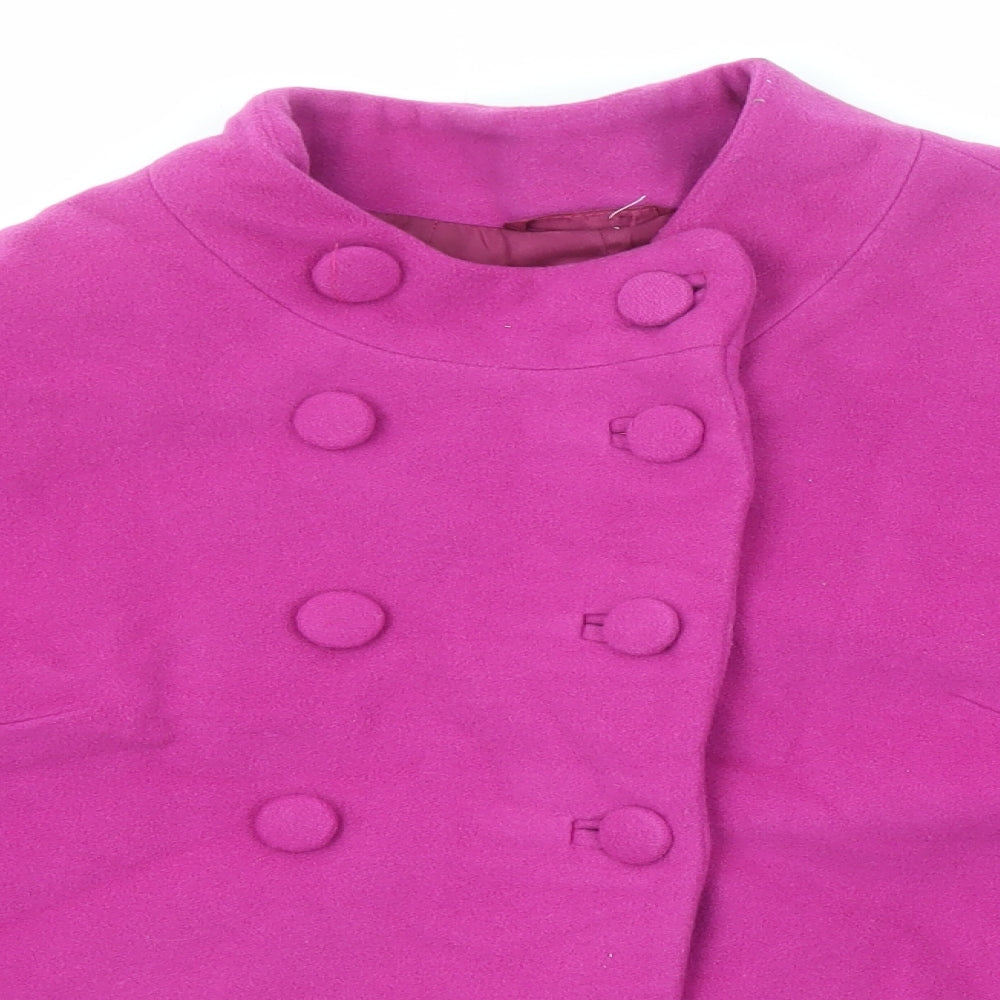 Great Plains Womens Pink Jacket Size M Button