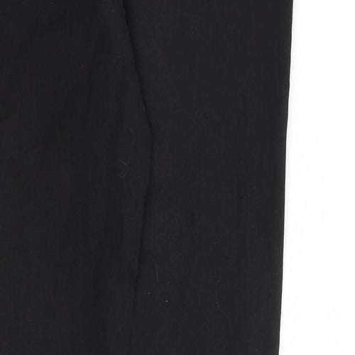 Denim & Co. Womens Black Cotton Skinny Jeans Size 10 L27 in Regular Zip
