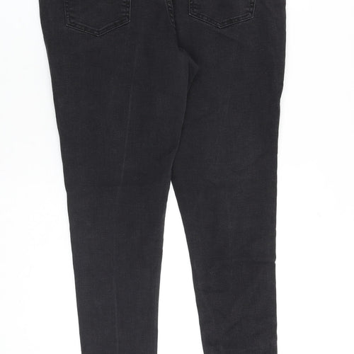 DNMX Womens Black Cotton Skinny Jeans Size 32 in L28 in Slim Zip
