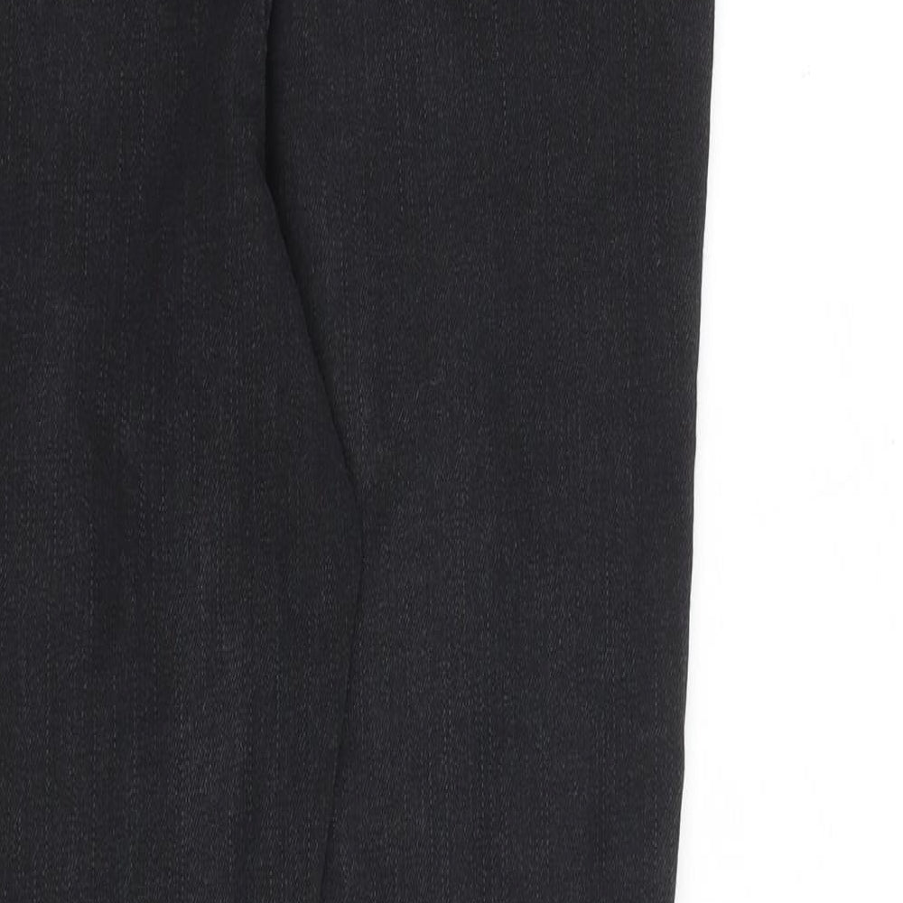 George Womens Black Cotton Skinny Jeans Size 12 L29 in Slim Zip