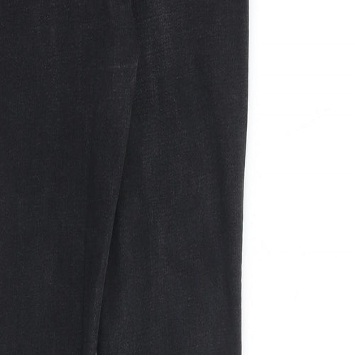 H&M Mens Black Cotton Skinny Jeans Size 28 in L31 in Slim Zip
