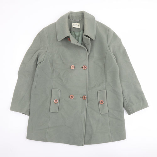 Eastex Womens Green Jacket Size 14 Button