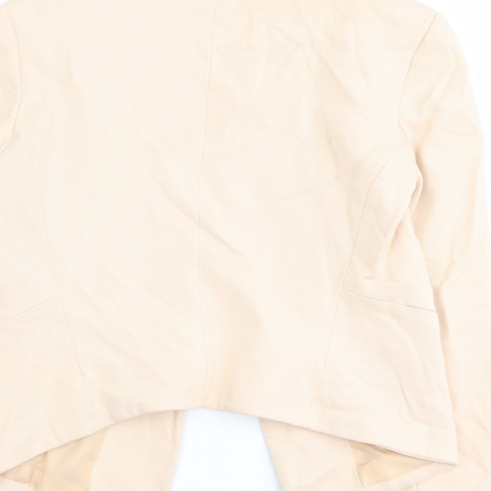 Topshop Womens Pink Jacket Blazer Size 12