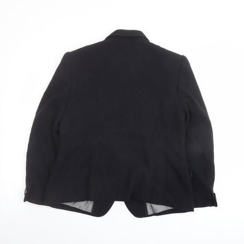 Marks and Spencer Womens Beige Jacket Blazer Size 16 Button