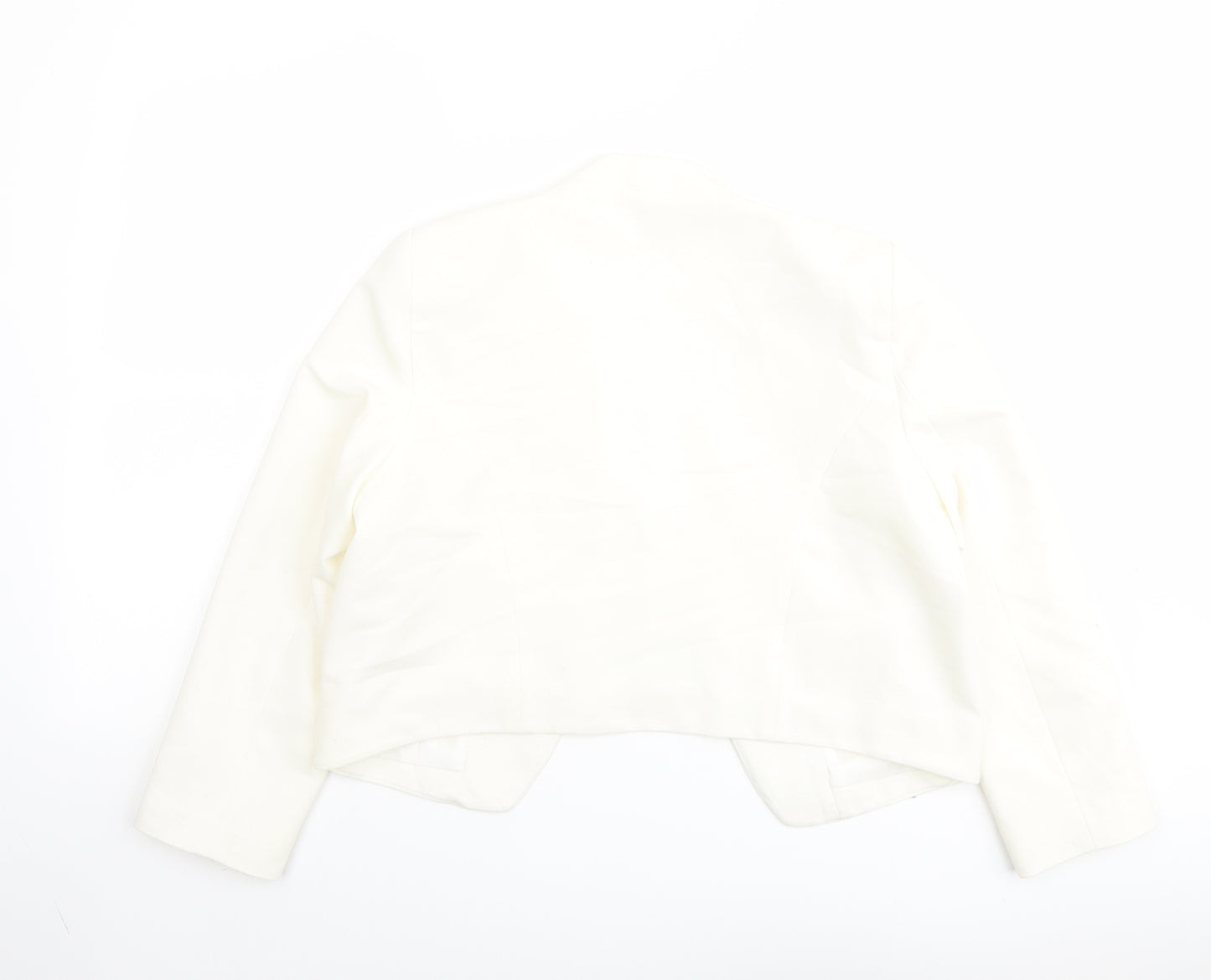 Wallis Womens Ivory Jacket Blazer Size 14