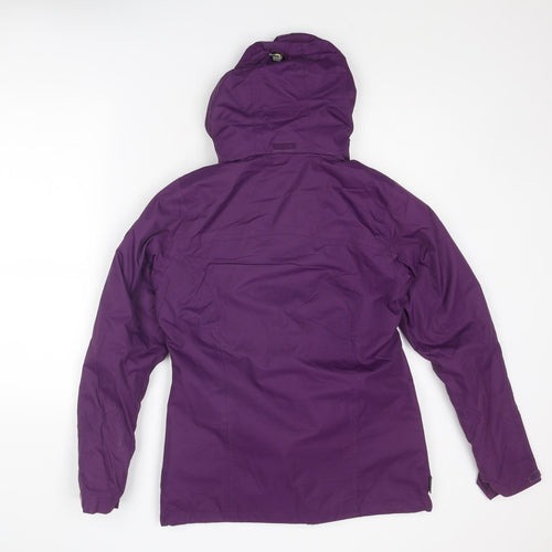 TOG24 Womens Purple Windbreaker Jacket Size 10 Zip