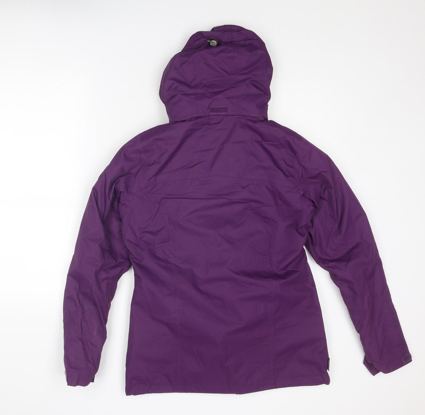 TOG24 Womens Purple Windbreaker Jacket Size 10 Zip