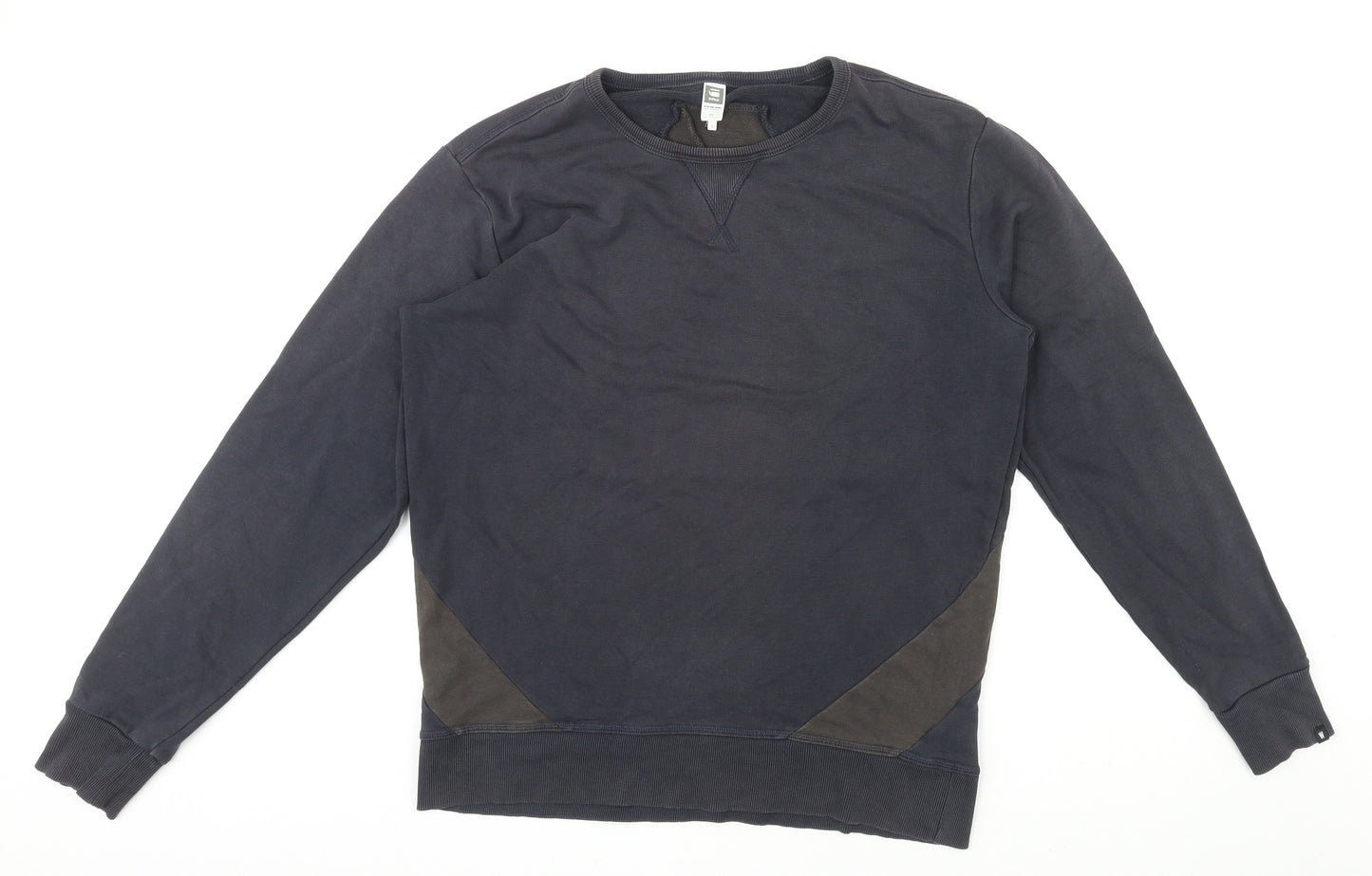 G-Star Mens Multicoloured Cotton Pullover Sweatshirt Size XL