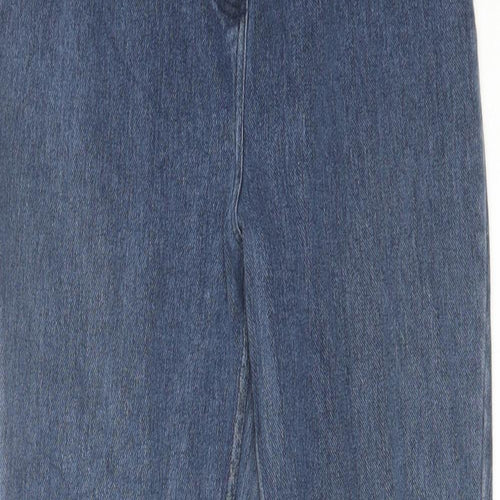 NEXT Womens Blue Cotton Jegging Jeans Size 10 L27 in Regular