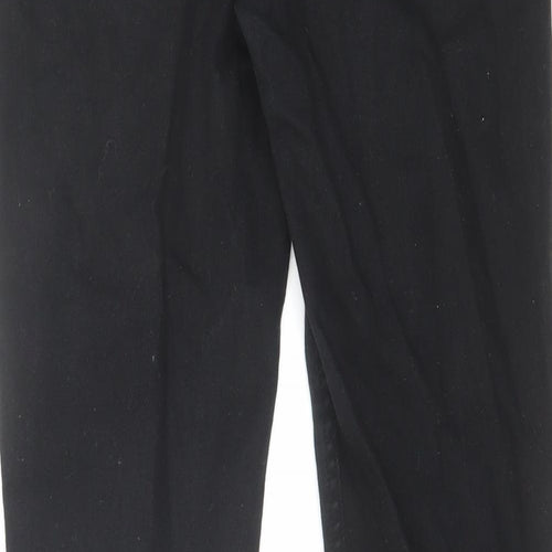 Denim & Co. Mens Black Cotton Skinny Jeans Size 32 in L32 in Slim Zip