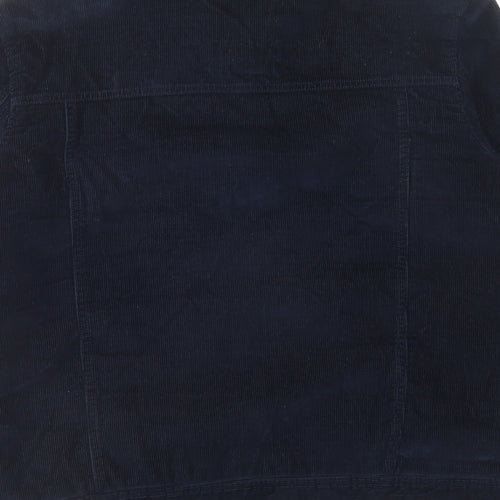 Eighty Four Mens Blue Jacket Size L Button