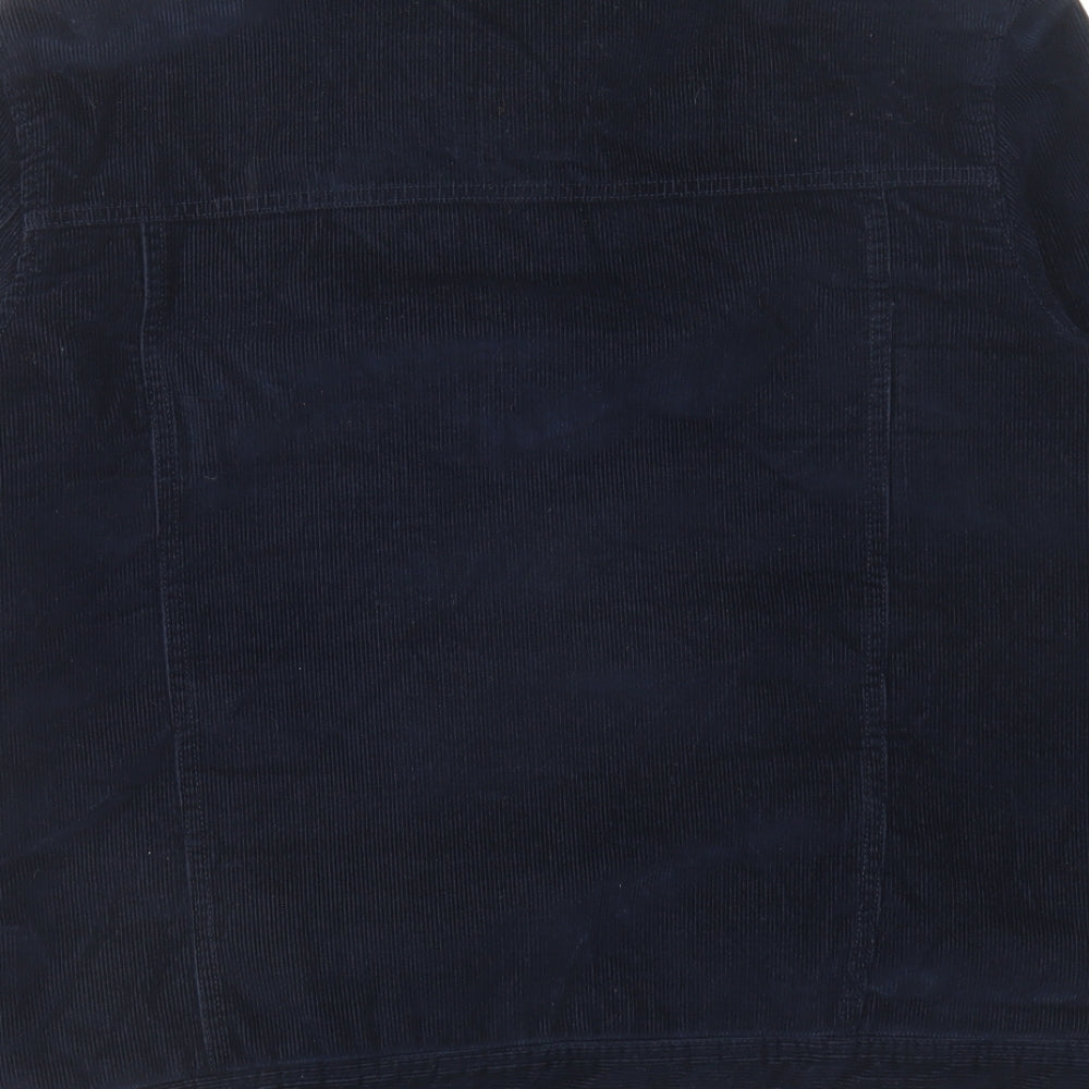 Eighty Four Mens Blue Jacket Size L Button