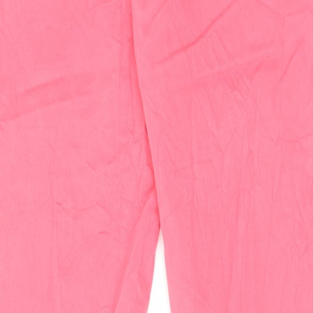 George Womens Pink Cotton Skinny Jeans Size 12 L27 in Regular Zip