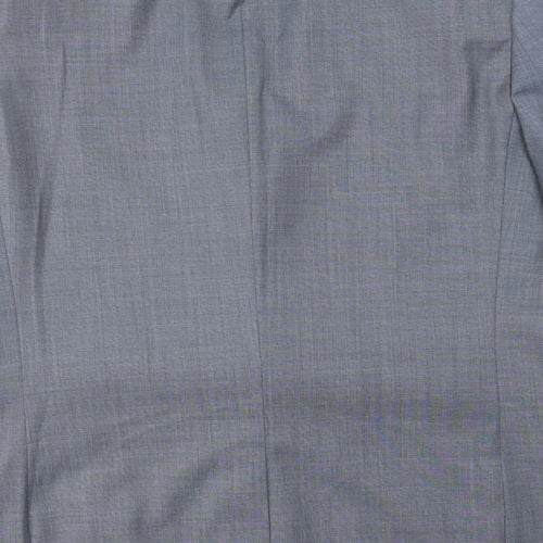 NEXT Mens Blue Polyester Jacket Suit Jacket Size 48 Regular