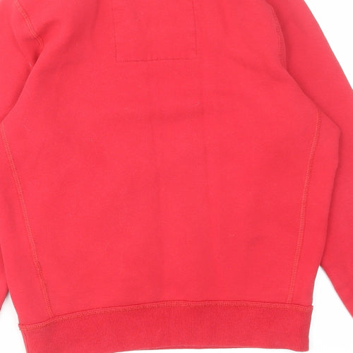 Hollister Womens Red Cotton Pullover Sweatshirt Size S Pullover - Hollister 22