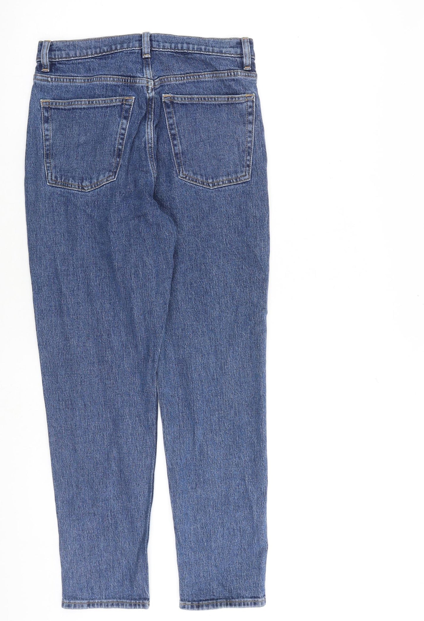 & Other Stories Womens Blue Cotton Mom Jeans Size 28 in L28 in Regular Zip