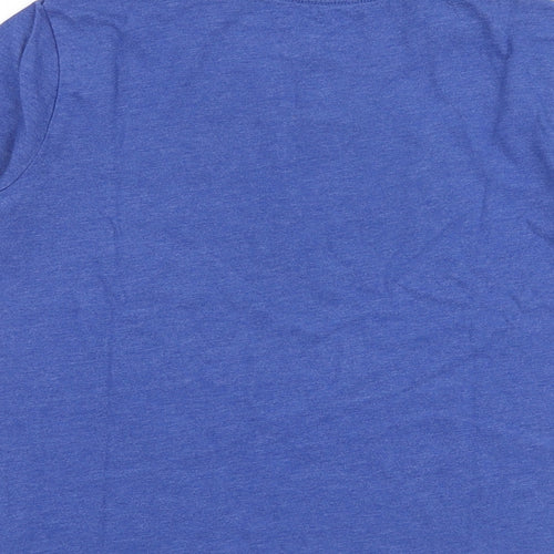 Gap Boys Blue 100% Cotton Basic T-Shirt Size 10-11 Years Round Neck Pullover - Superman