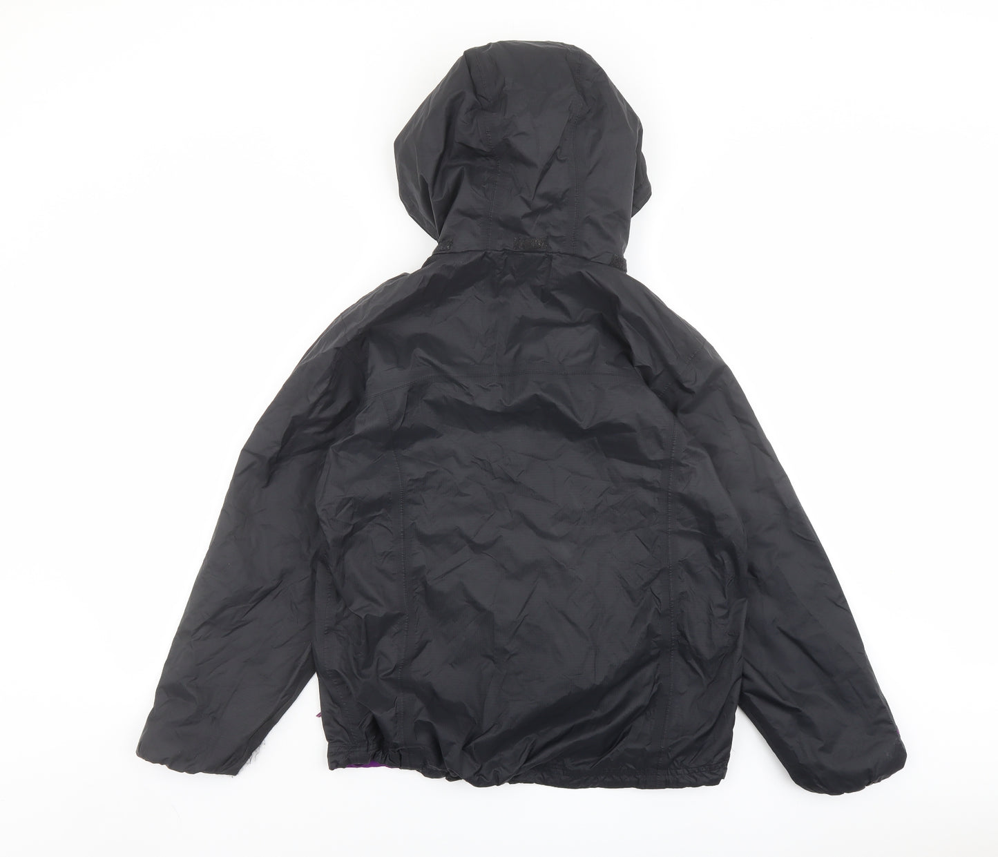 Karrimor Womens Black Windbreaker Jacket Size 10 Zip