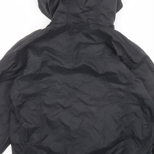 Karrimor Womens Black Windbreaker Jacket Size 10 Zip