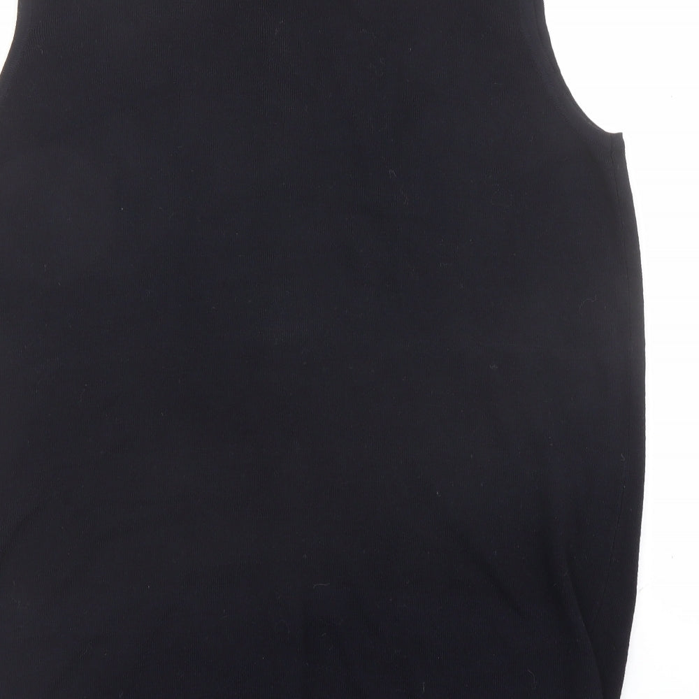 Viyella Mens Blue V-Neck Acrylic Cardigan Jumper Size XL Sleeveless