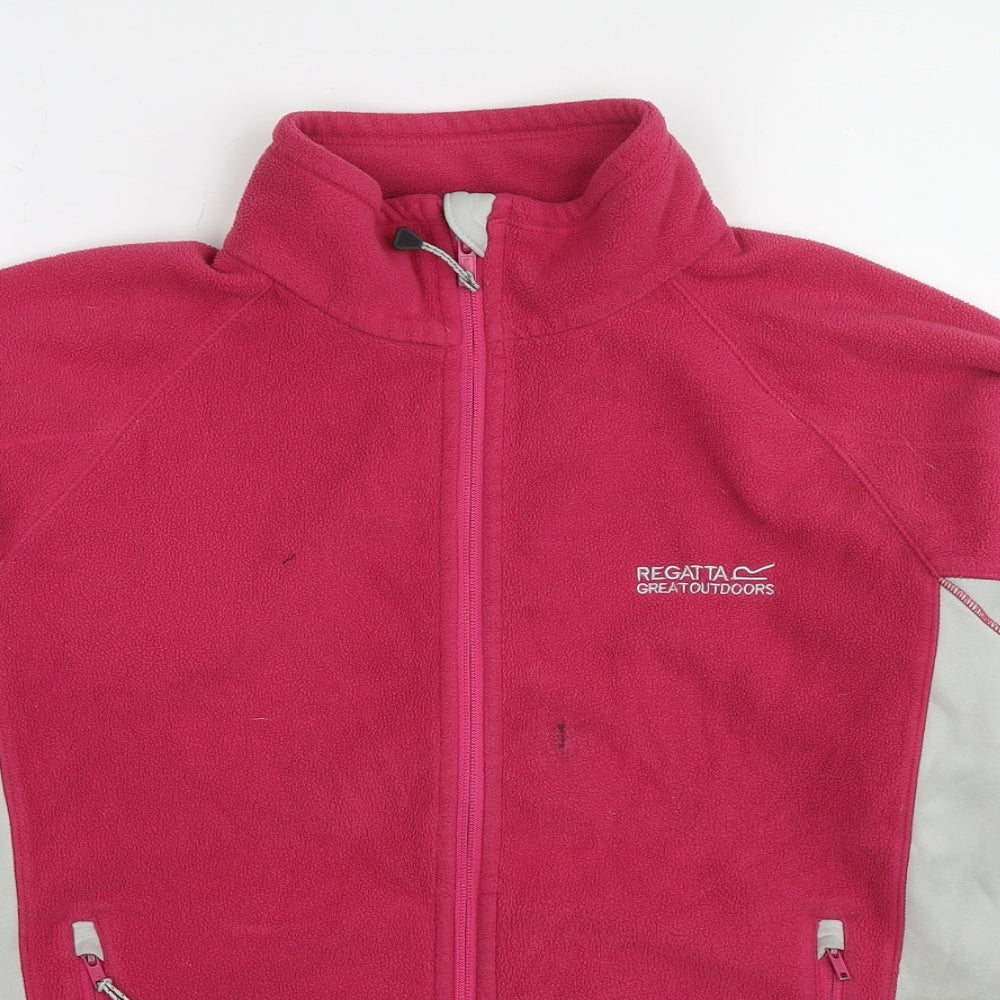 Regatta Womens Pink Jacket Size 14 Zip