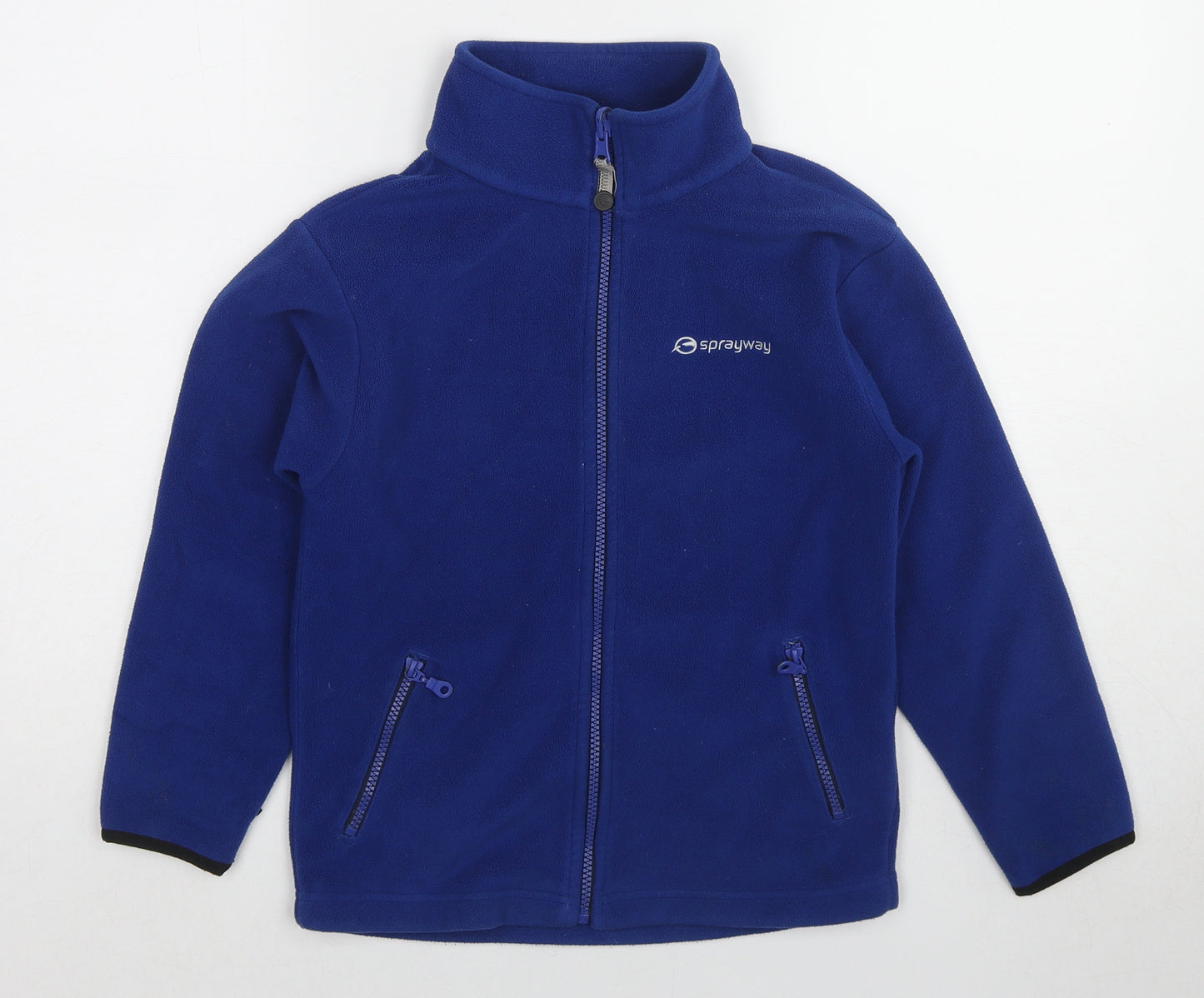 Sprayway Boys Blue Basic Jacket Jacket Size 6-7 Years Zip