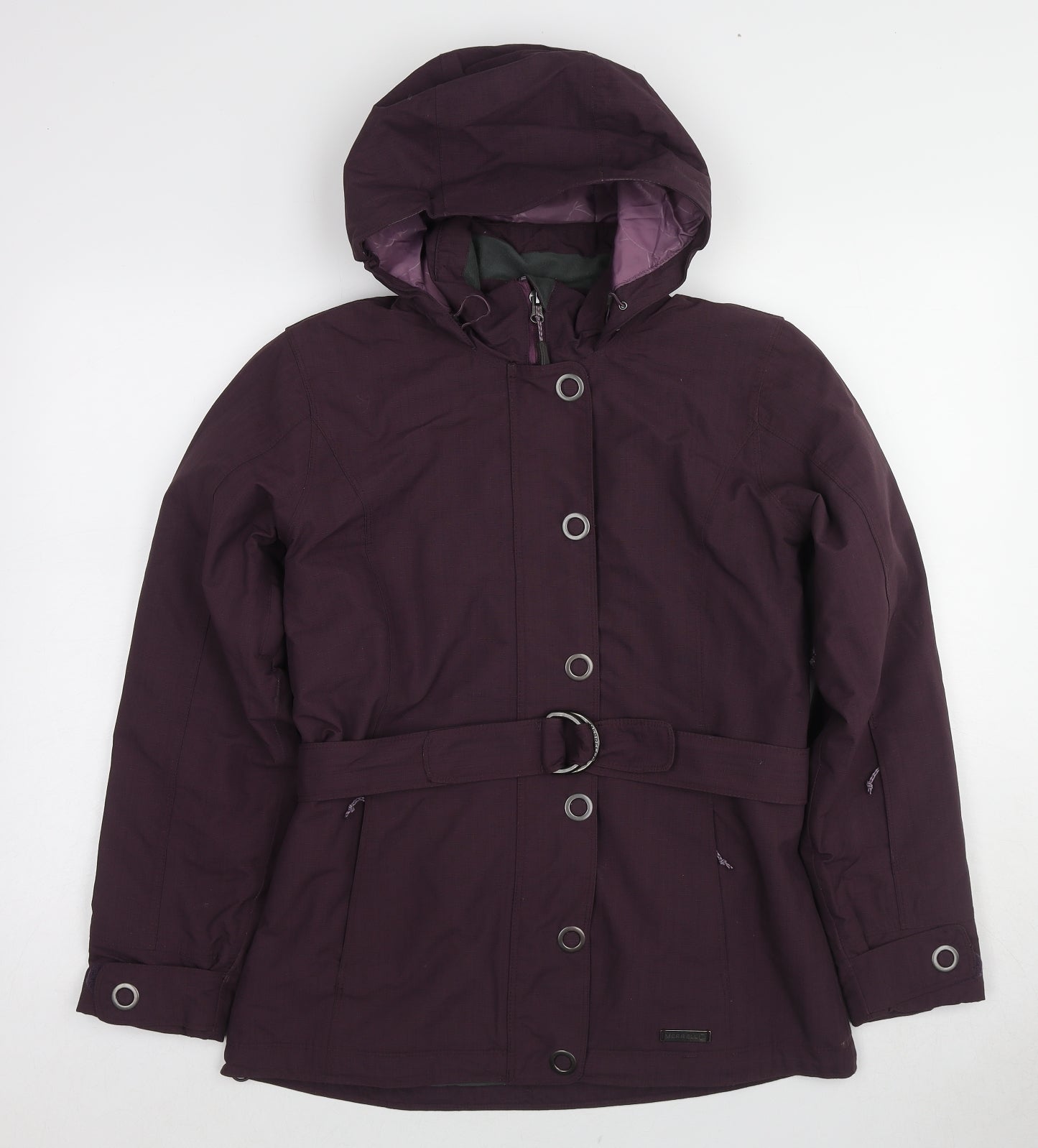 Merrell Womens Purple Jacket Size M Zip