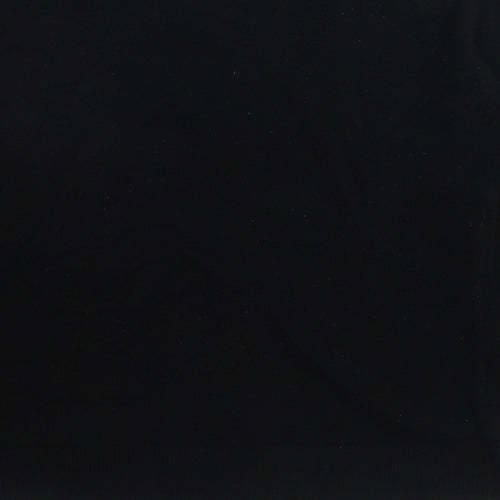 Ella J. Womens Black Round Neck Polyester Cardigan Jumper Size S