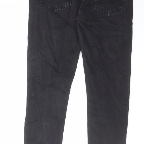 Denim & Co. Mens Black Cotton Skinny Jeans Size 34 in L30 in Regular Button