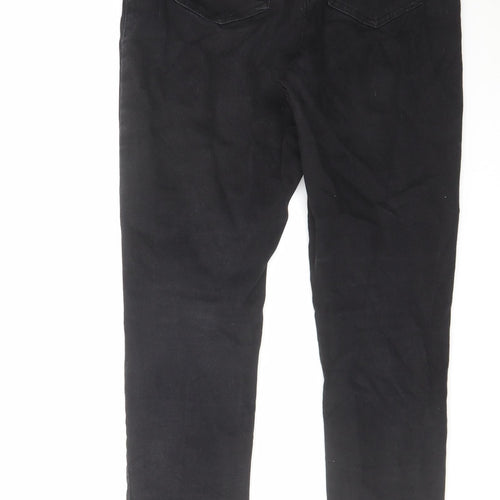 M17 Womens Black Cotton Jegging Jeans Size 14 L28 in Regular