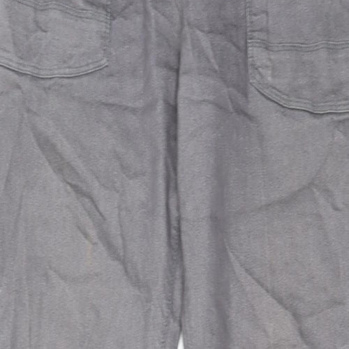 Marmot Womens Grey Cotton Skinny Jeans Size 8 L29 in Regular Zip