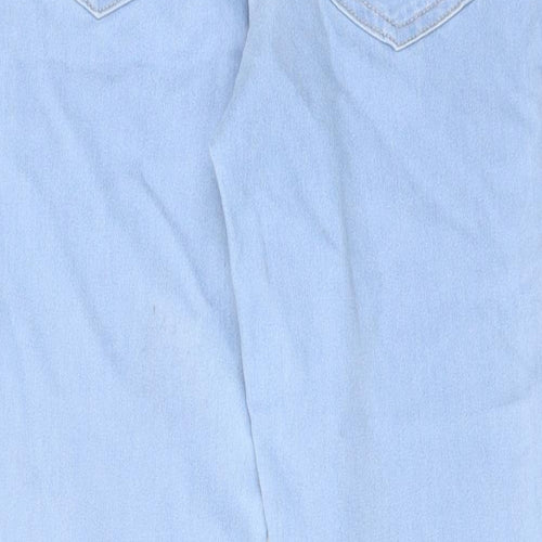 Marks and Spencer Womens Blue Cotton Jegging Jeans Size 12 L29 in Regular