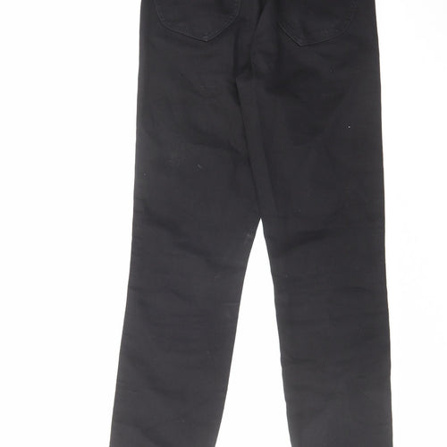 H&M Womens Black Cotton Skinny Jeans Size 25 in L28 in Regular Zip