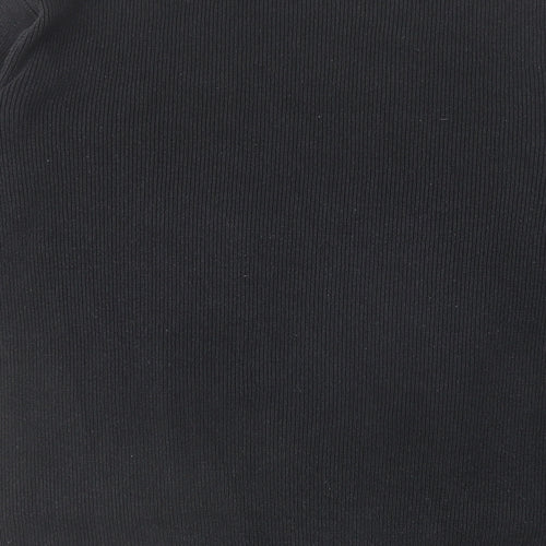 Topman Mens Black V-Neck Cotton Cardigan Jumper Size S Long Sleeve