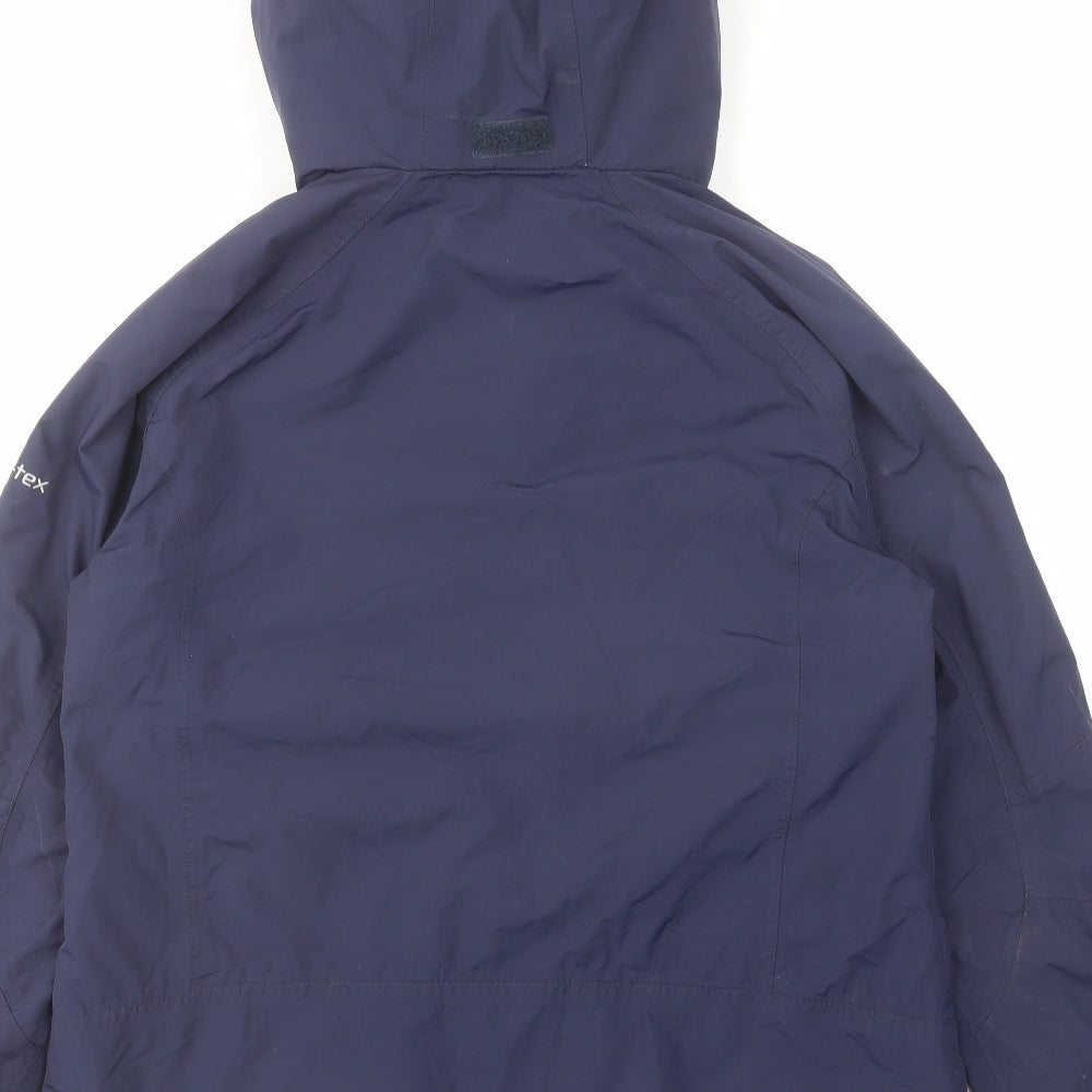 Trespass Womens Blue Windbreaker Jacket Size 12 Zip