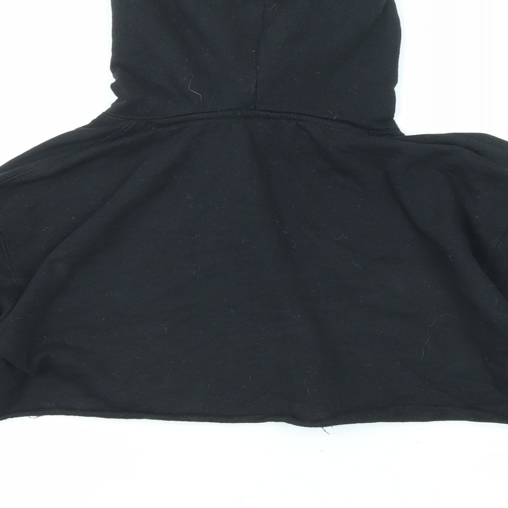 Marathon Womens Black Cotton Pullover Hoodie Size S Pullover - Wild One