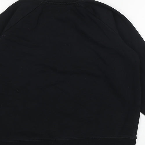NEXT Boys Black Cotton Pullover Sweatshirt Size 12 Years Pullover
