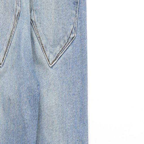 River Island Womens Blue Cotton Skinny Jeans Size 6 L29 in Slim Zip