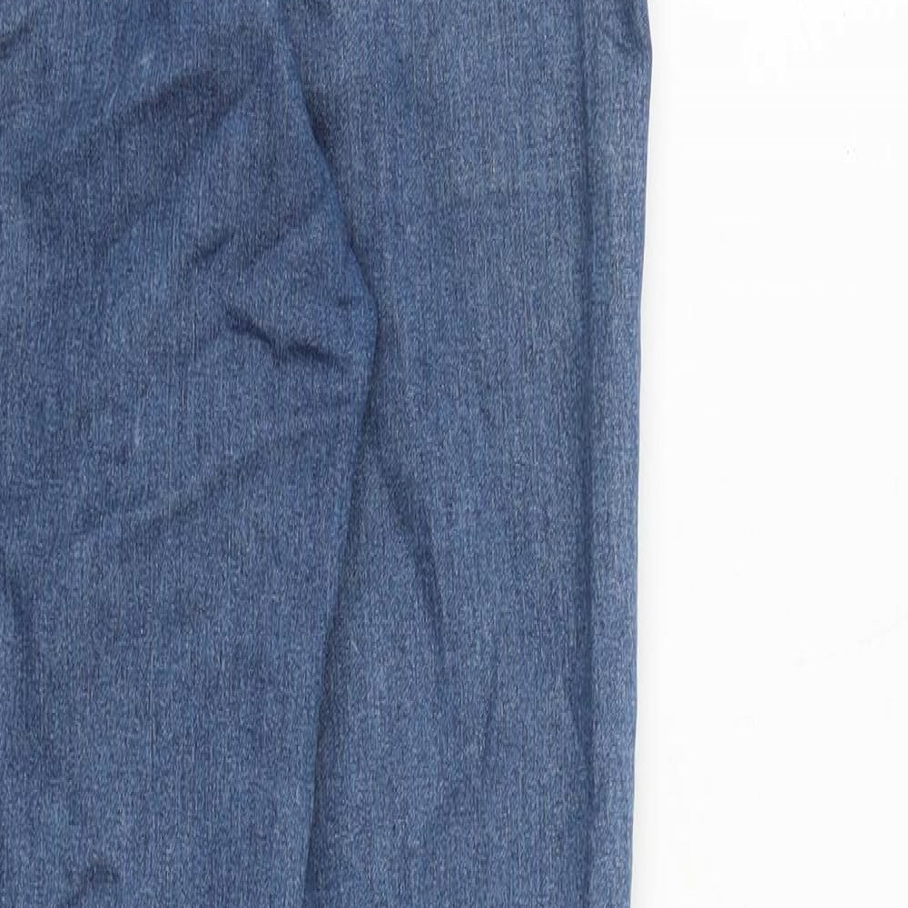 H&M Womens Blue Cotton Skinny Jeans Size 28 in L32 in Regular Zip